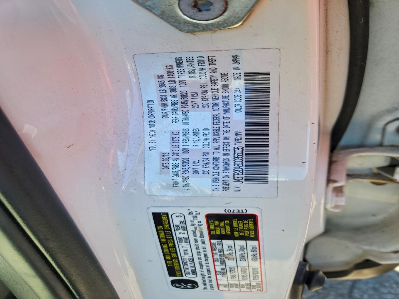 2012 MAZDA CX-9 photo 37