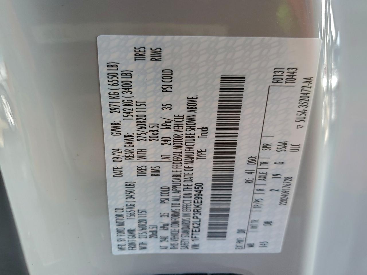 2024 FORD F150 STX photo 12