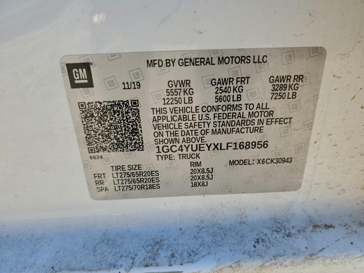 2020 CHEVROLET SILVERADO K3500 LTZ photo 25