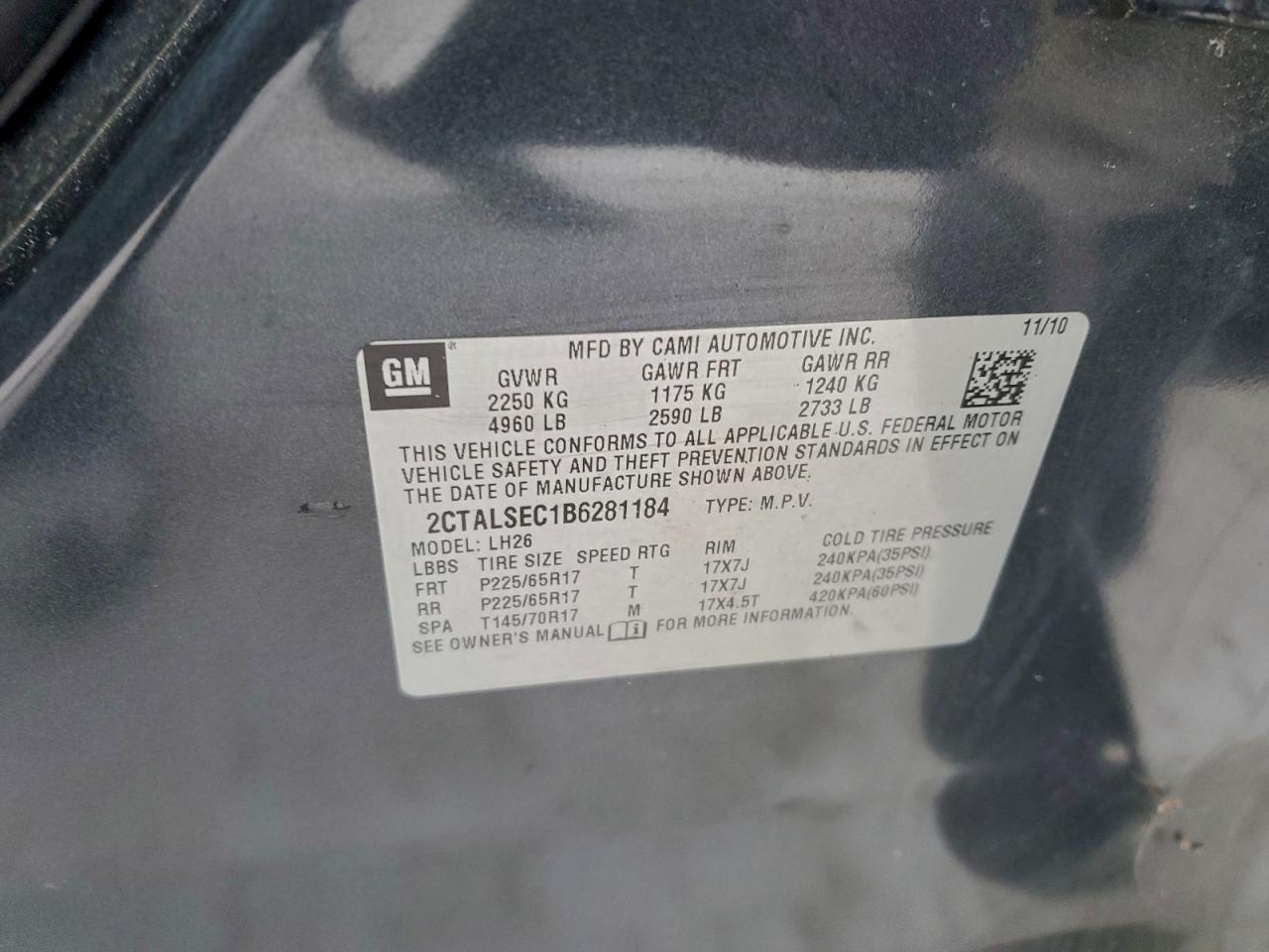 2011 GMC TERRAIN SLE photo 25