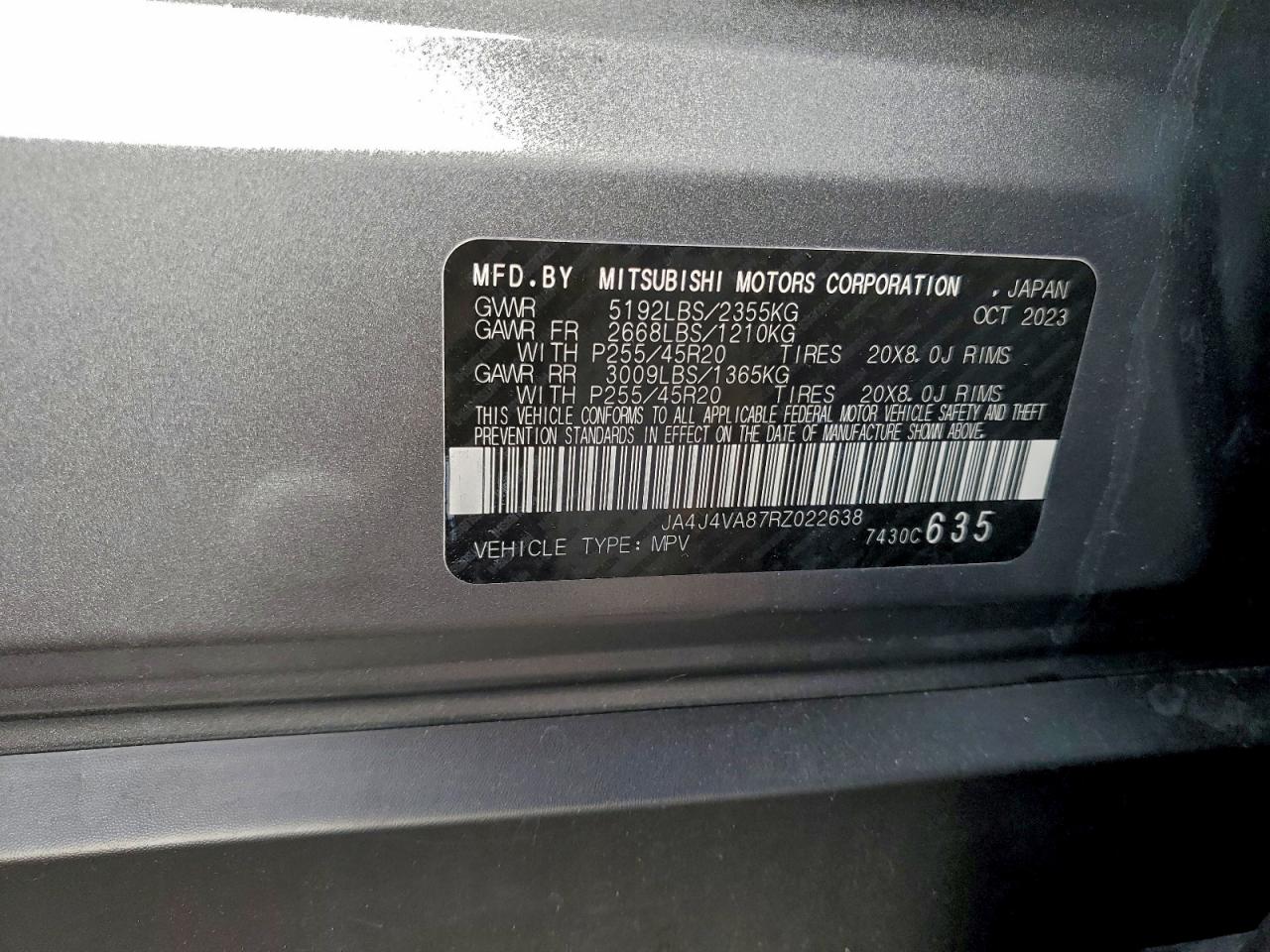 2024 MITSUBISHI OUTLANDER SE photo 13
