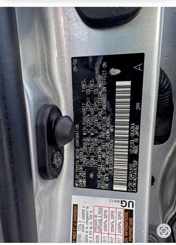 2007 LEXUS GX 470 photo 13
