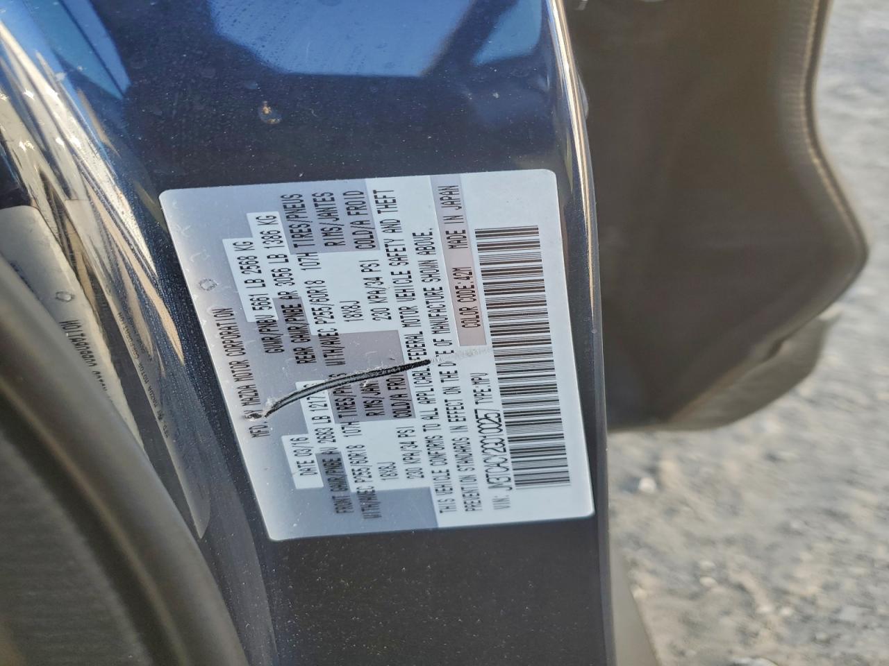 2016 MAZDA CX-9 TOURING photo 23