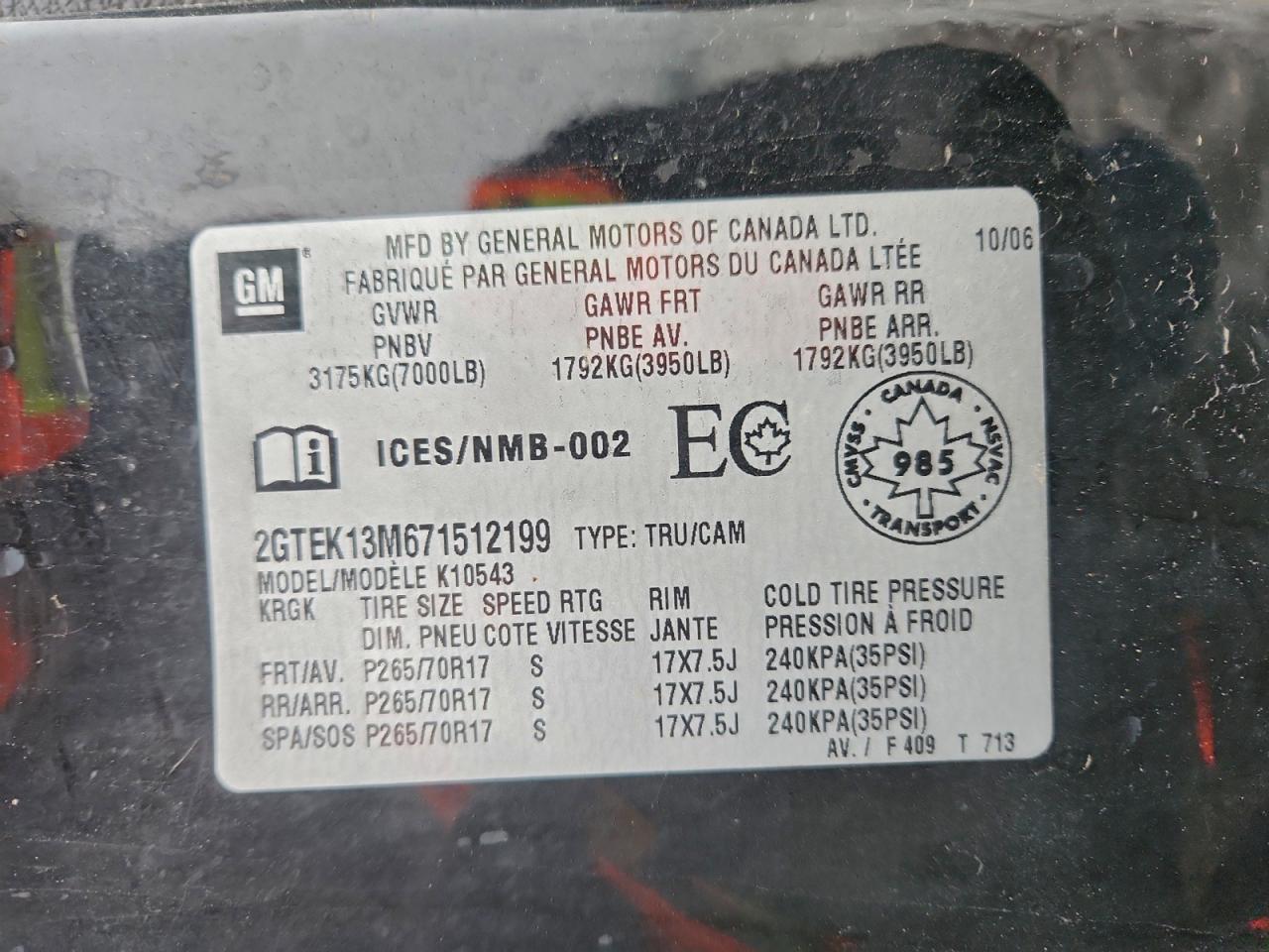 2007 GMC NEW SIERRA K1500 photo 12