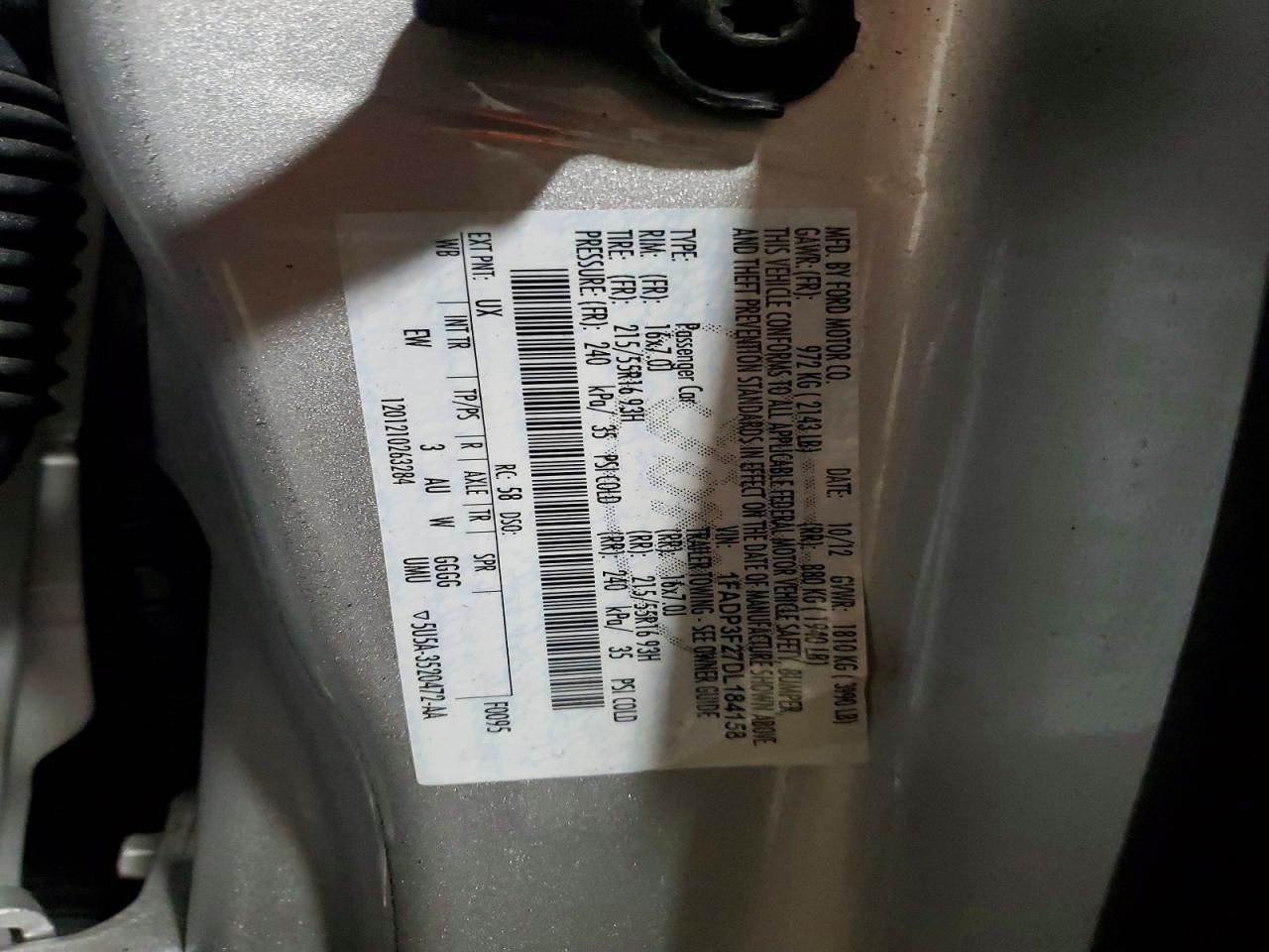 2013 FORD FOCUS SE photo 23