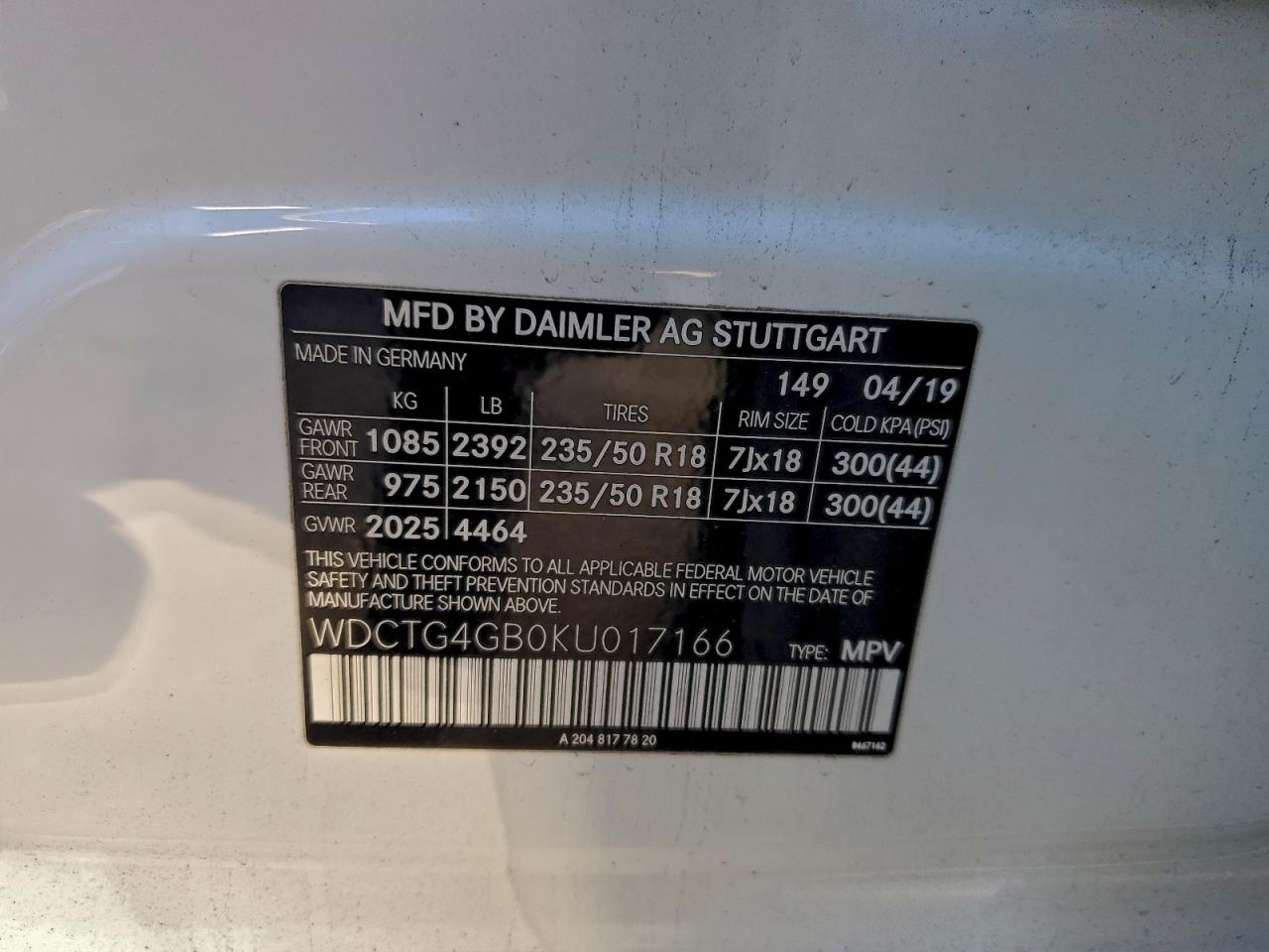 2019 MERCEDES-BENZ GLA 250 4MATIC photo 25