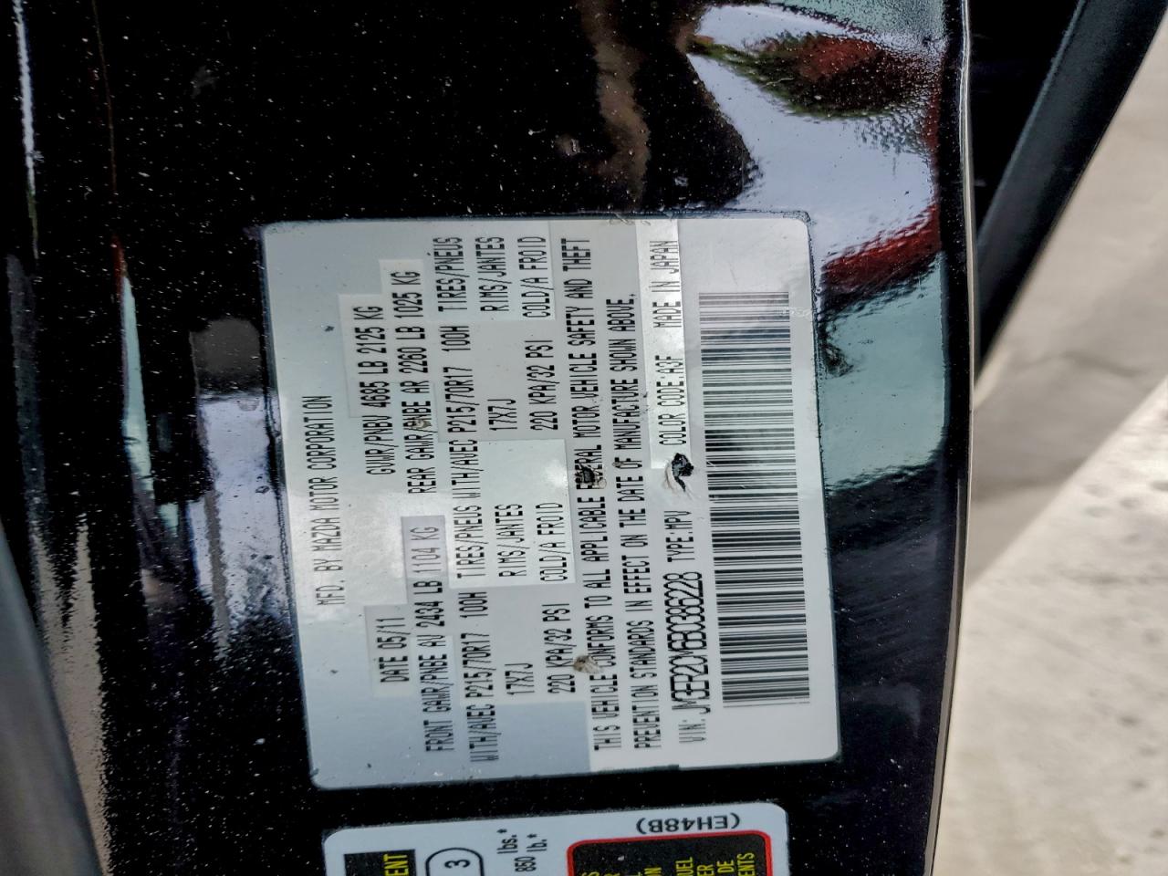 2011 MAZDA CX-7 photo 25