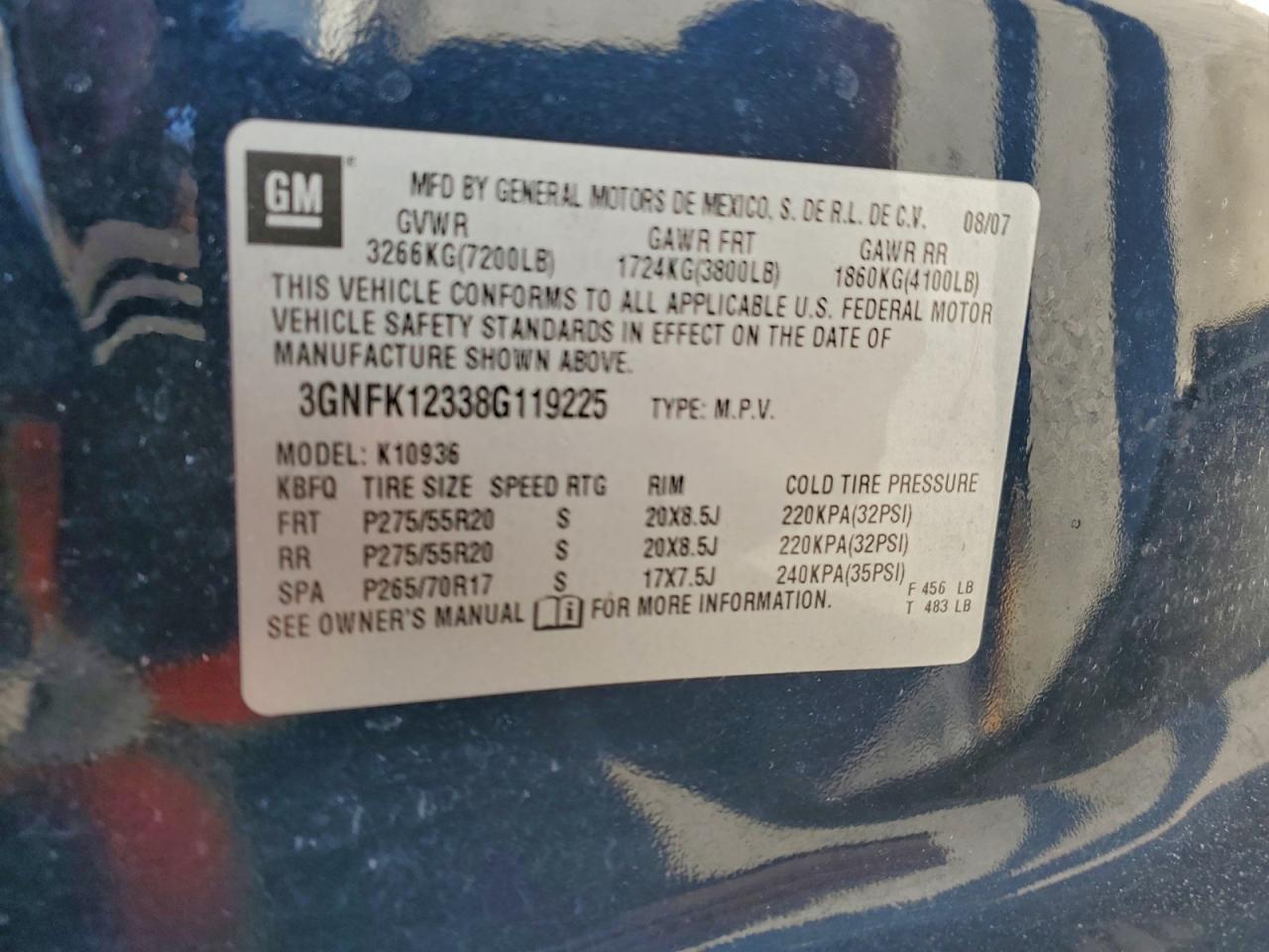 2008 CHEVROLET AVALANCHE K1500 photo 34
