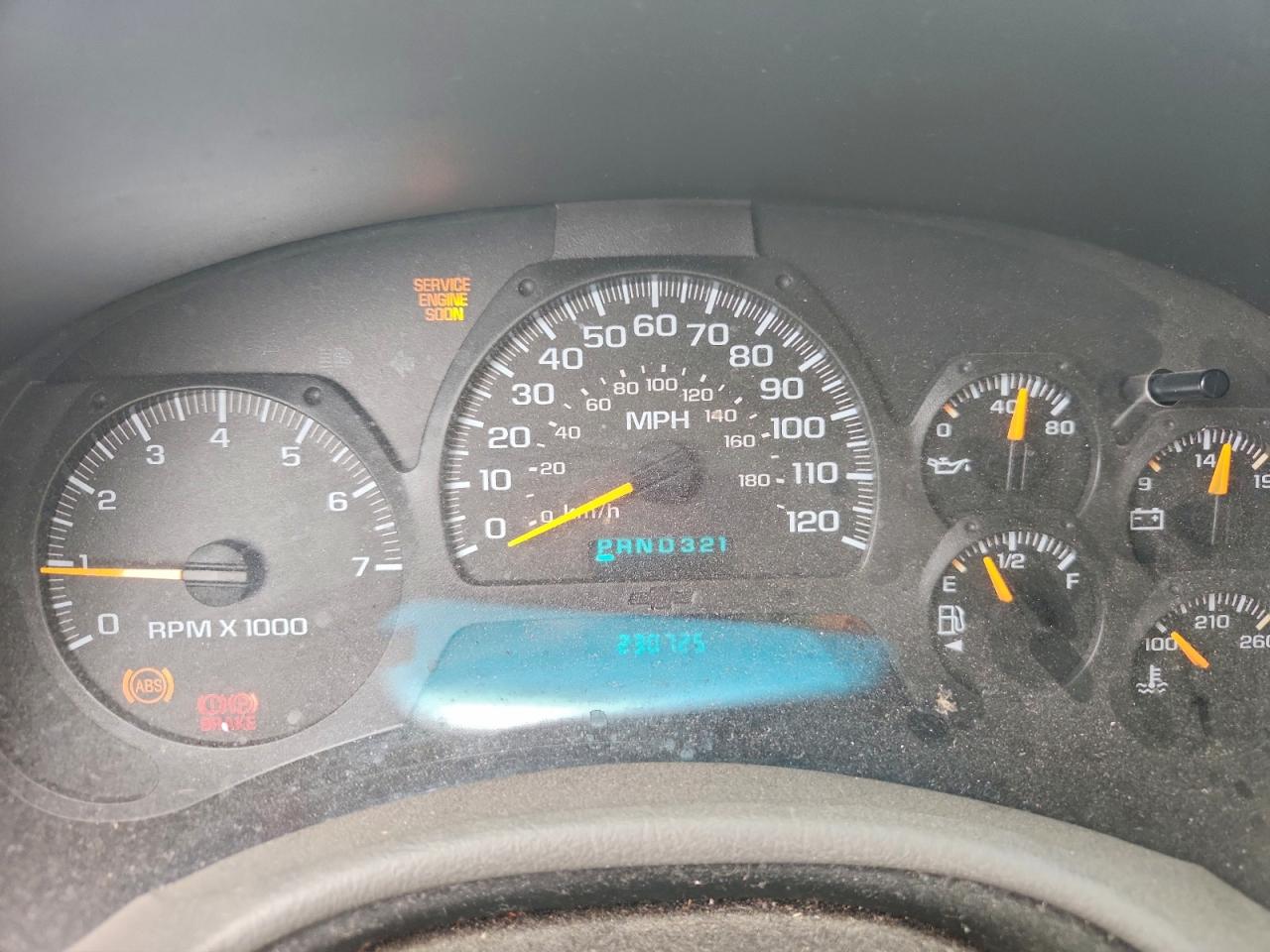 2003 CHEVROLET TRAILBLAZER photo 9