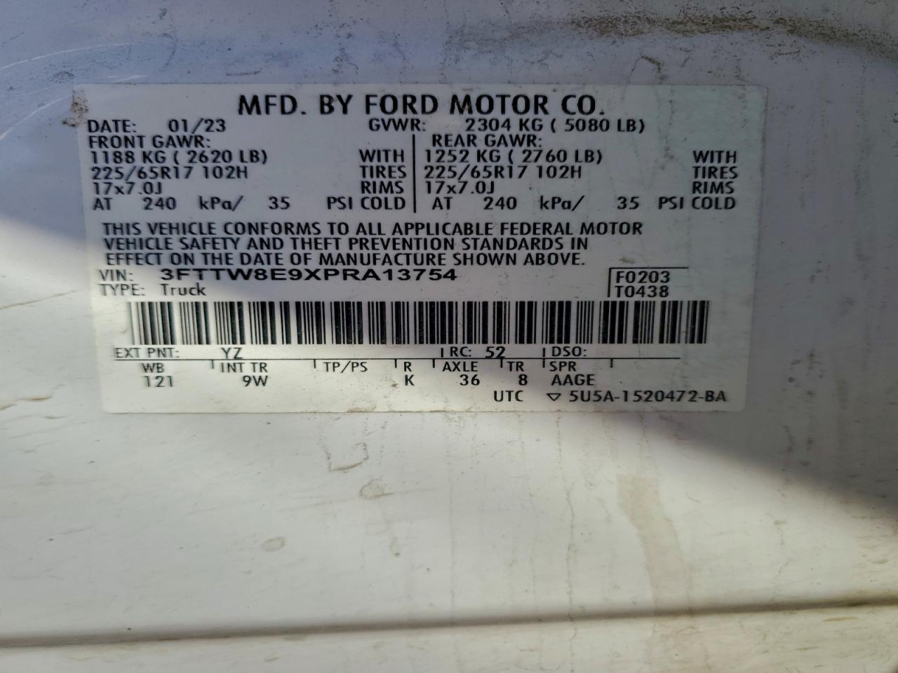2023 FORD MAVERICK XL photo 25
