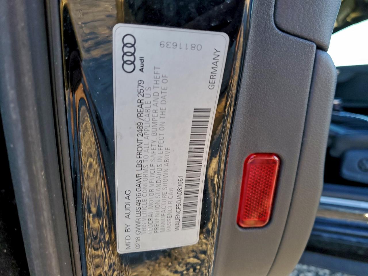 2018 AUDI A5 PREMIUM PLUS S-LINE photo 34