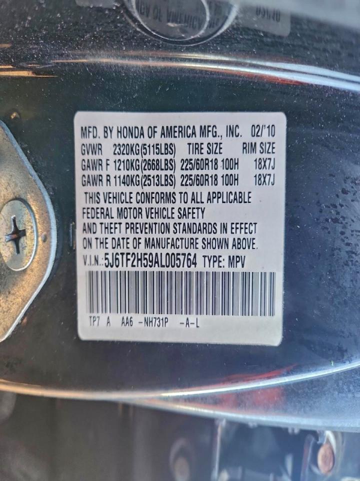 2010 HONDA ACCORD CROSSTOUR EXL photo 13