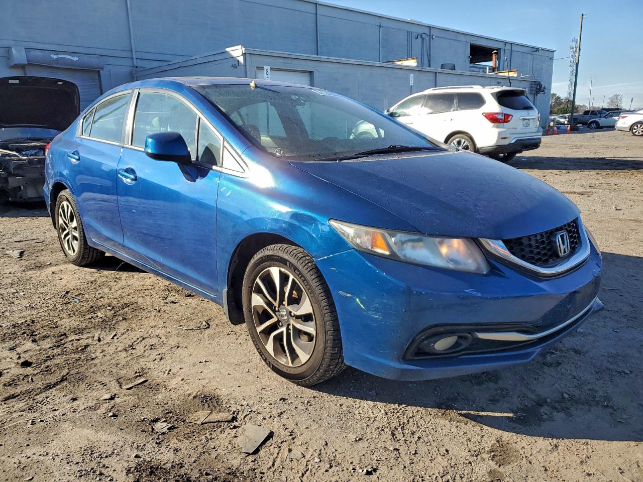 2013 HONDA CIVIC EXL photo 4