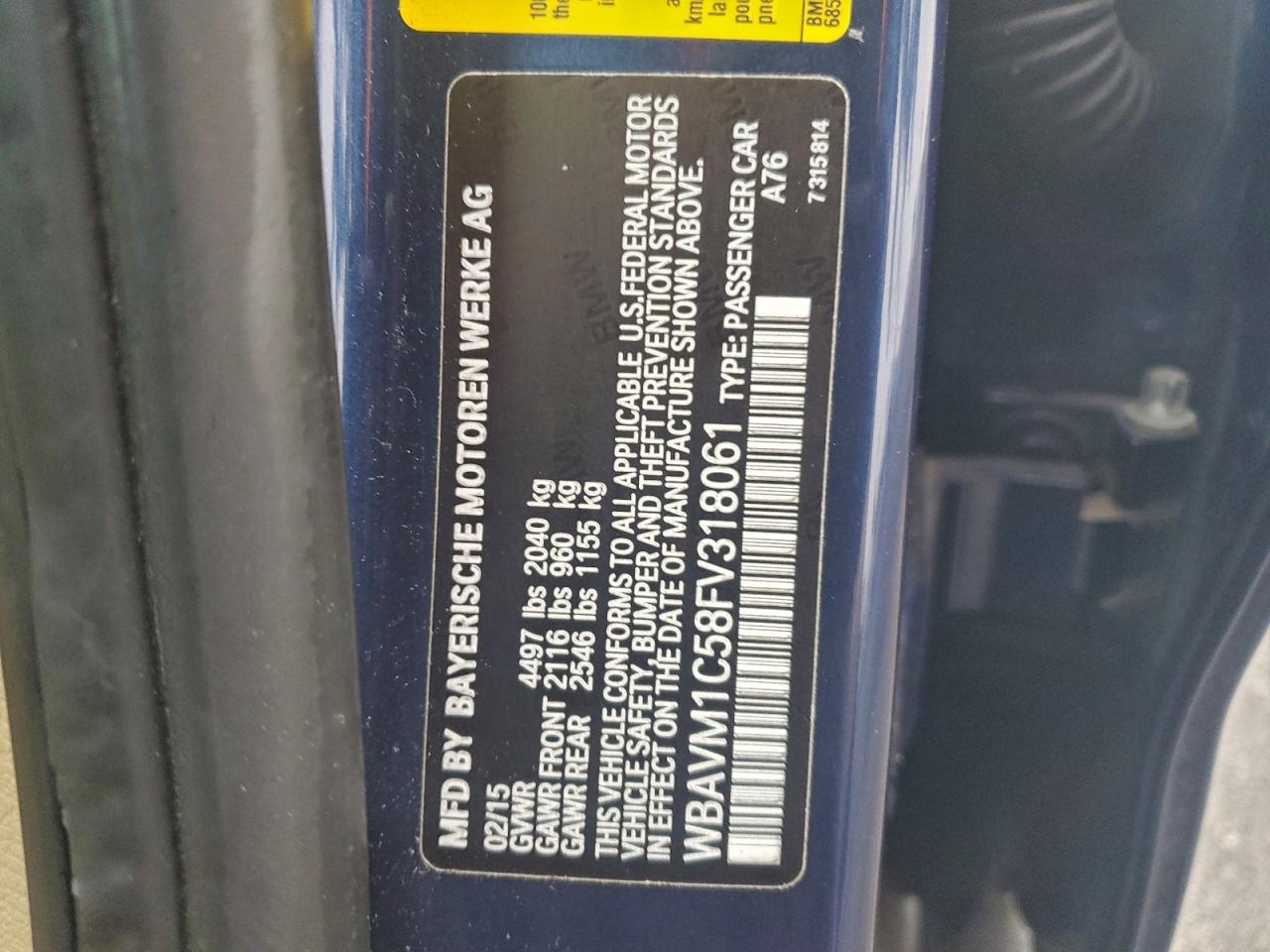 2015 BMW X1 SDRIVE28I photo 25