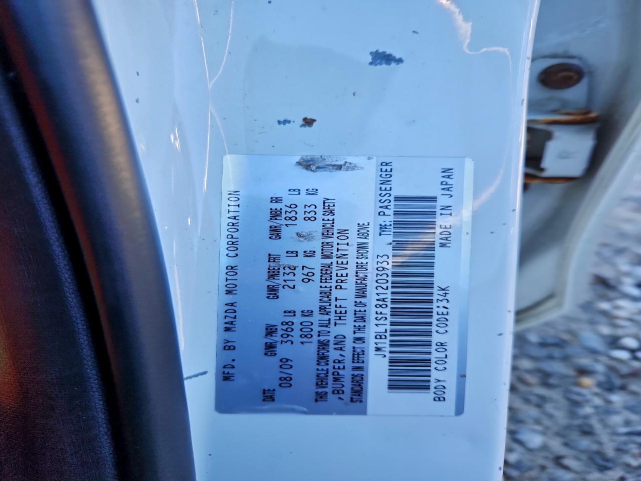 2010 MAZDA 3 I photo 23