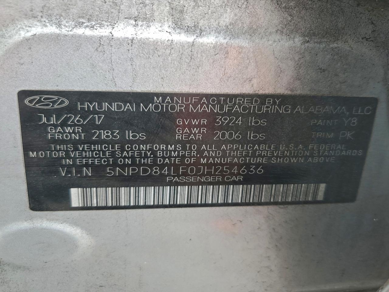 2018 HYUNDAI ELANTRA SEL photo 25