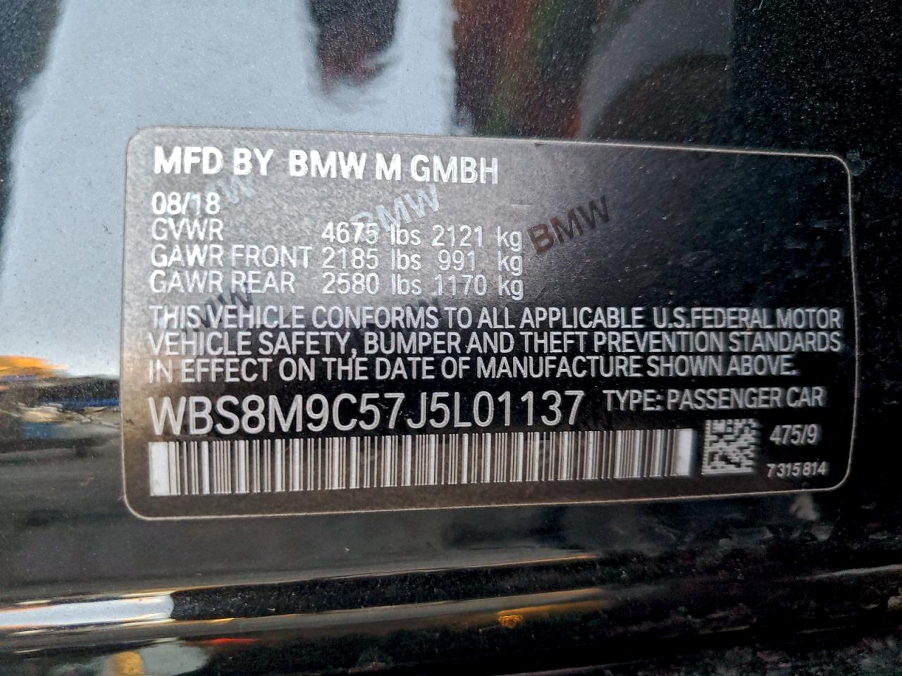 2018 BMW M3 photo 23