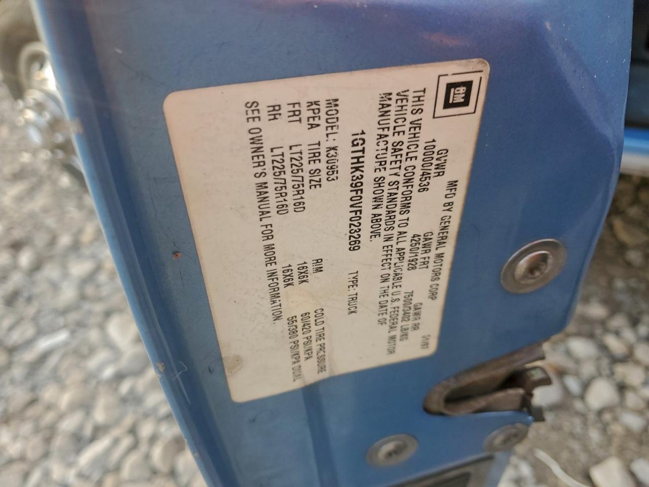 1997 GMC SIERRA K3500 photo 12