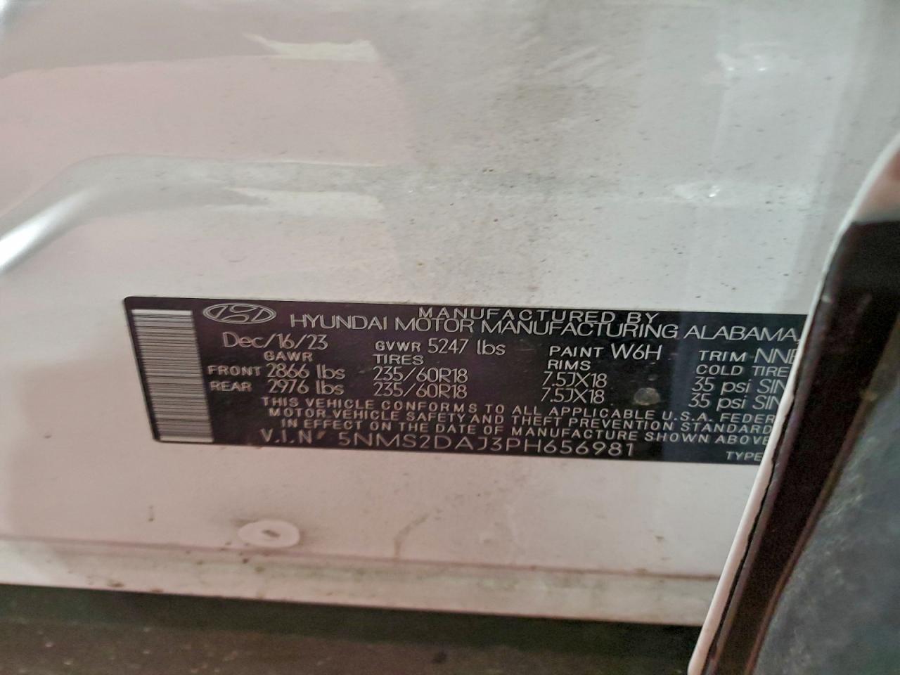 2023 HYUNDAI SANTA FE SEL photo 13