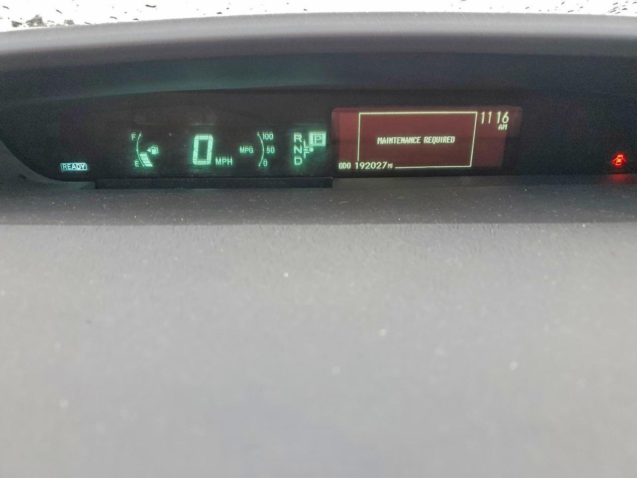 2012 TOYOTA PRIUS photo 9