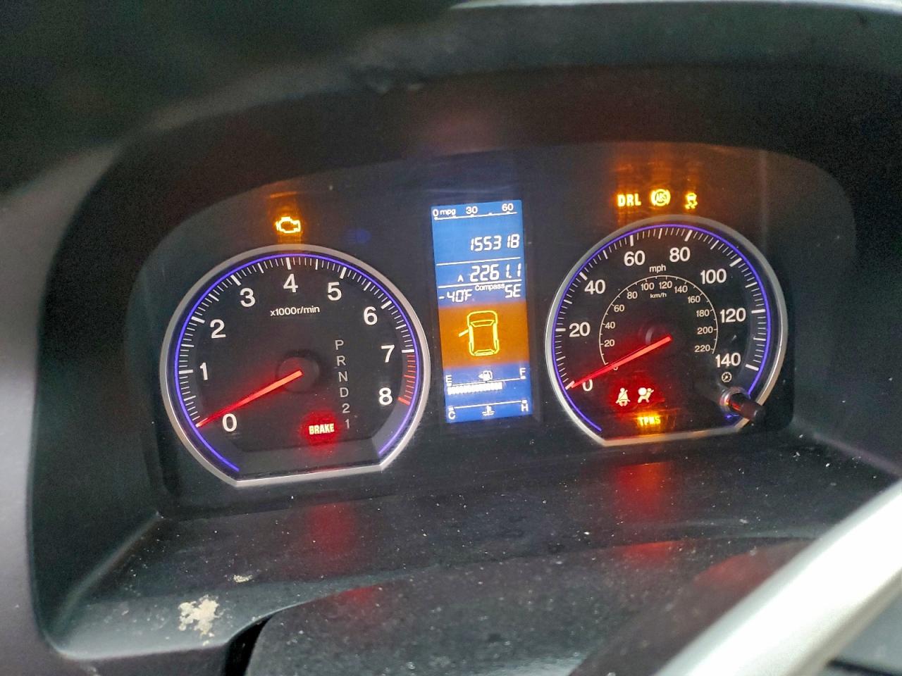2011 HONDA CR-V EXL photo 9