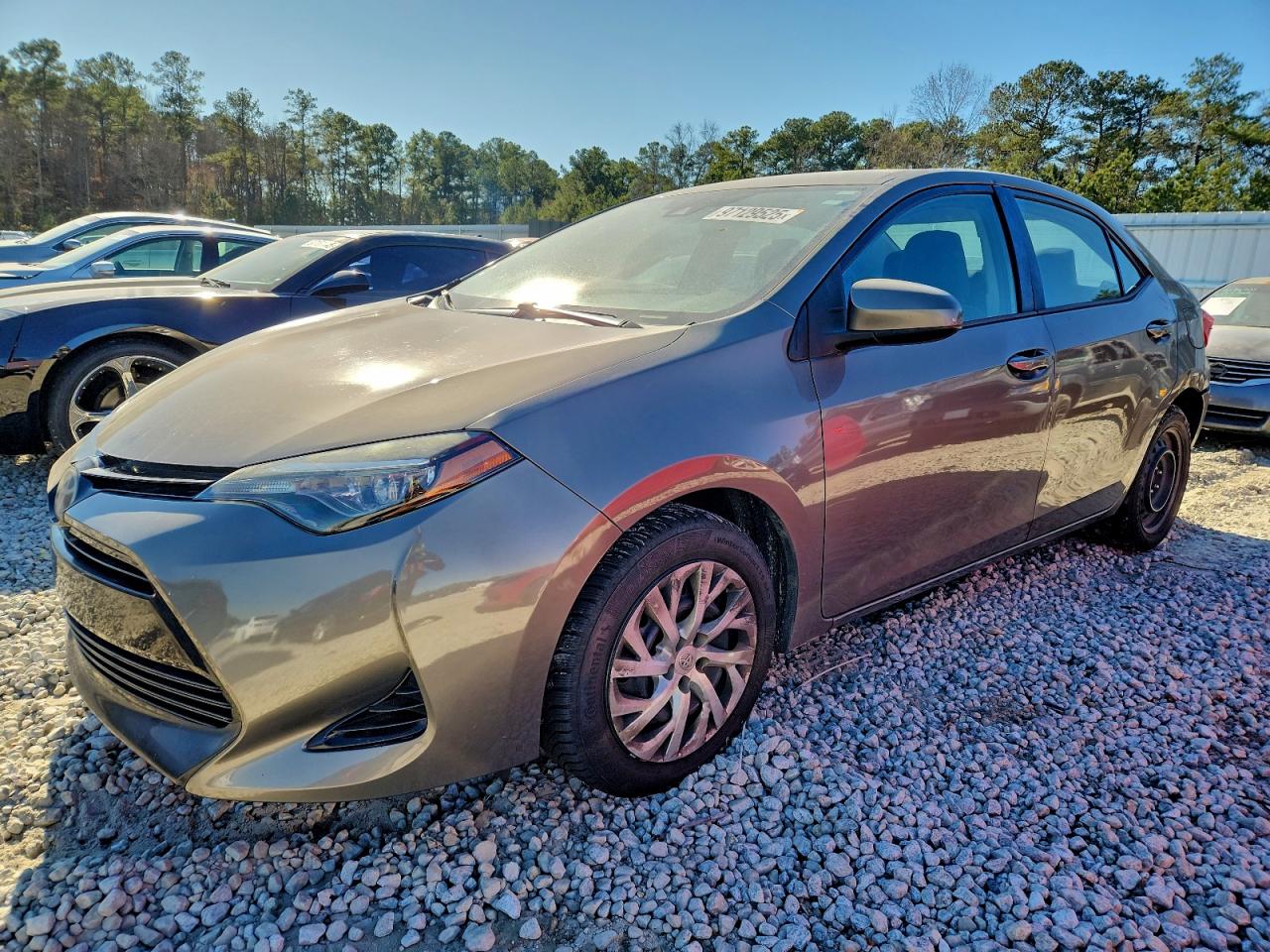 2018 TOYOTA COROLLA L — REAR END damage — photo 1