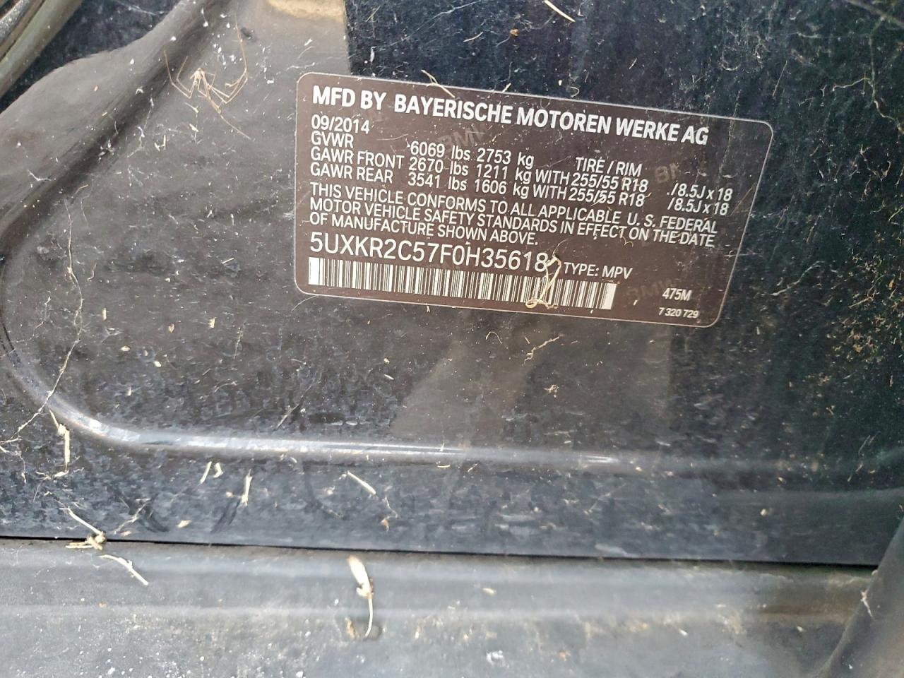 2015 BMW X5 SDRIVE35I photo 25
