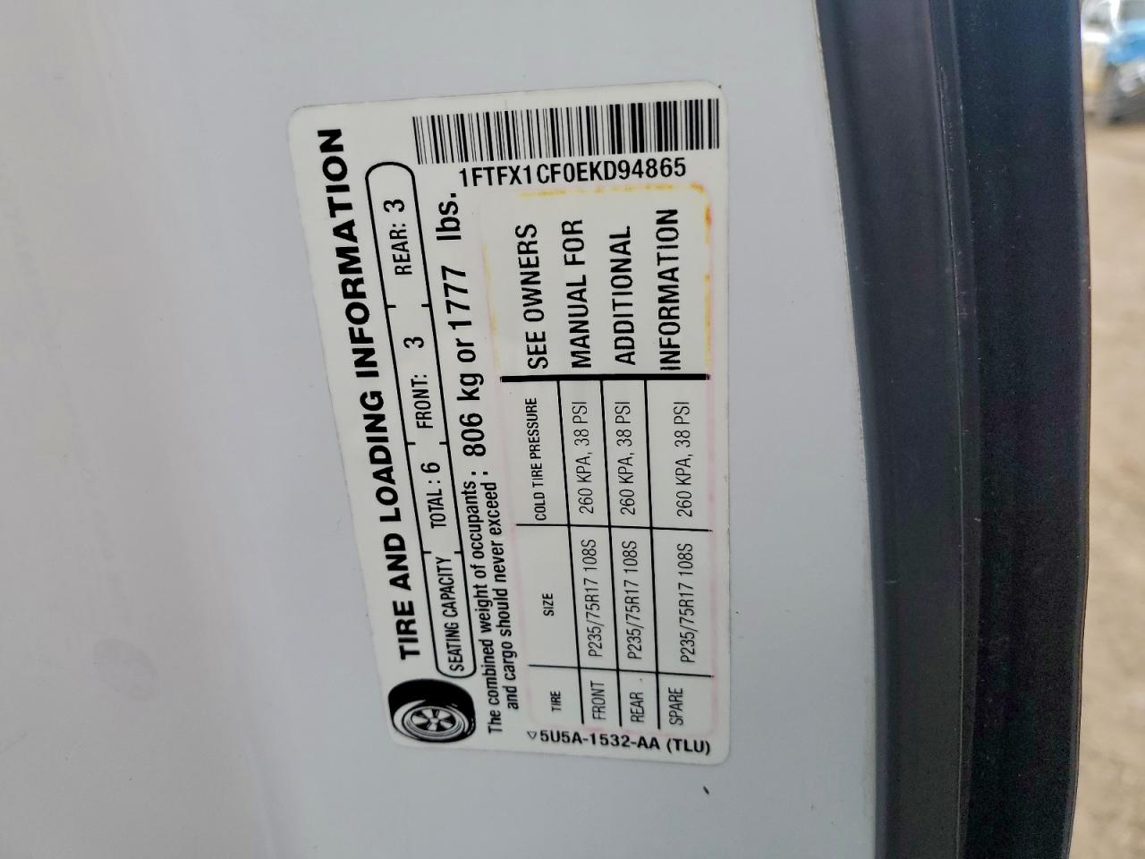 2014 FORD F150 SUPER CAB photo 23