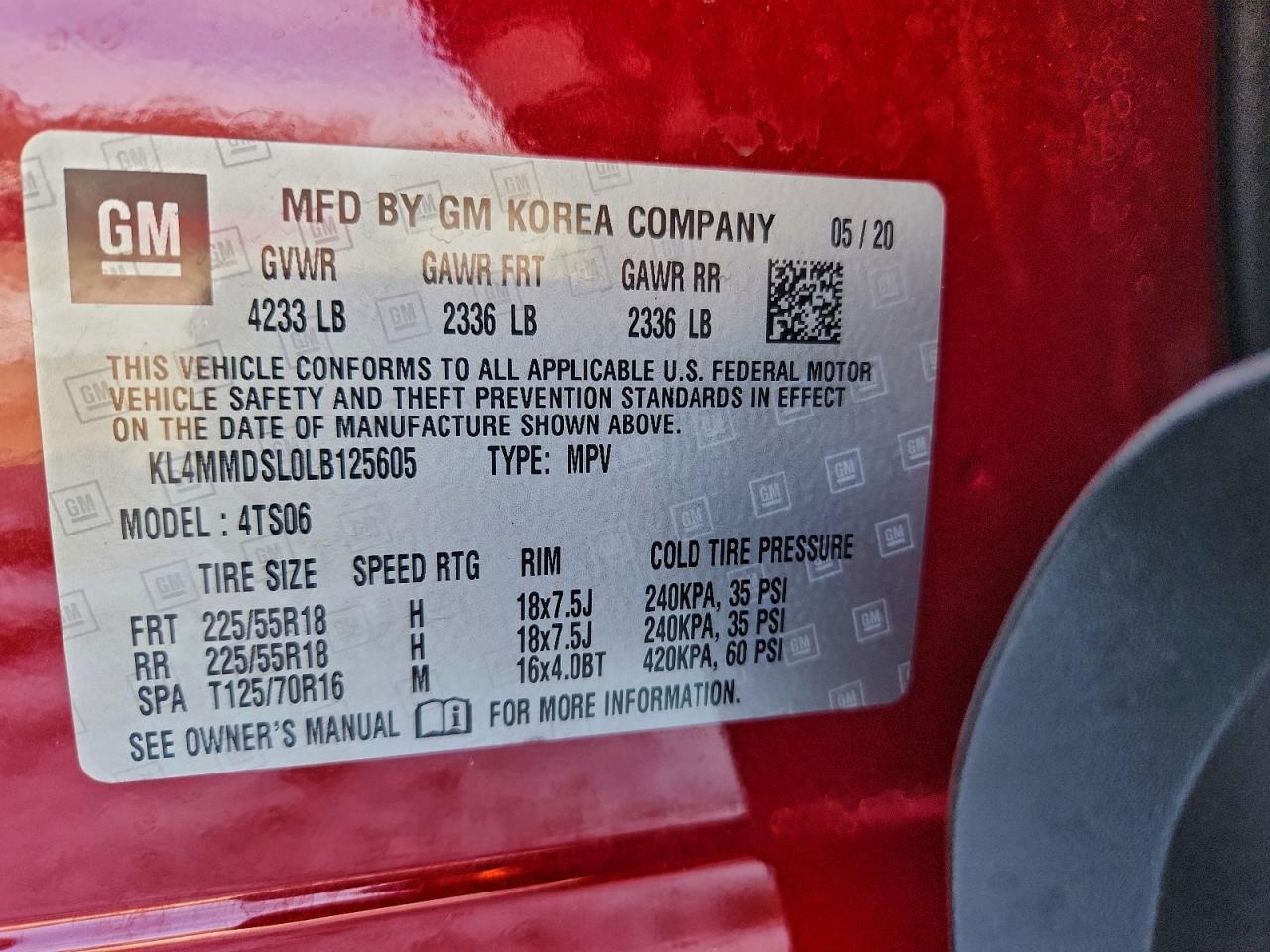 2020 BUICK ENCORE GX SELECT photo 27
