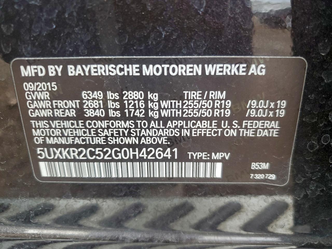 2016 BMW X5 SDRIVE35I photo 27