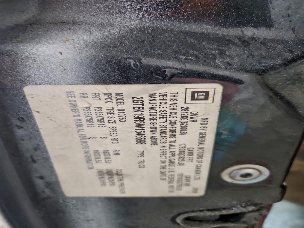1998 GMC SIERRA K1500 photo 12