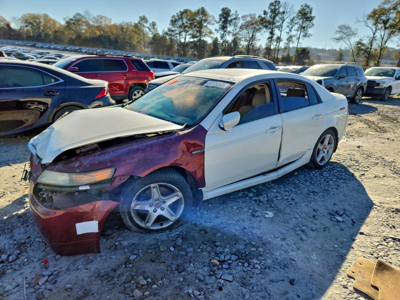 2006 ACURA 3.2TL — BIOHAZARD/CHEMICAL damage — photo 1
