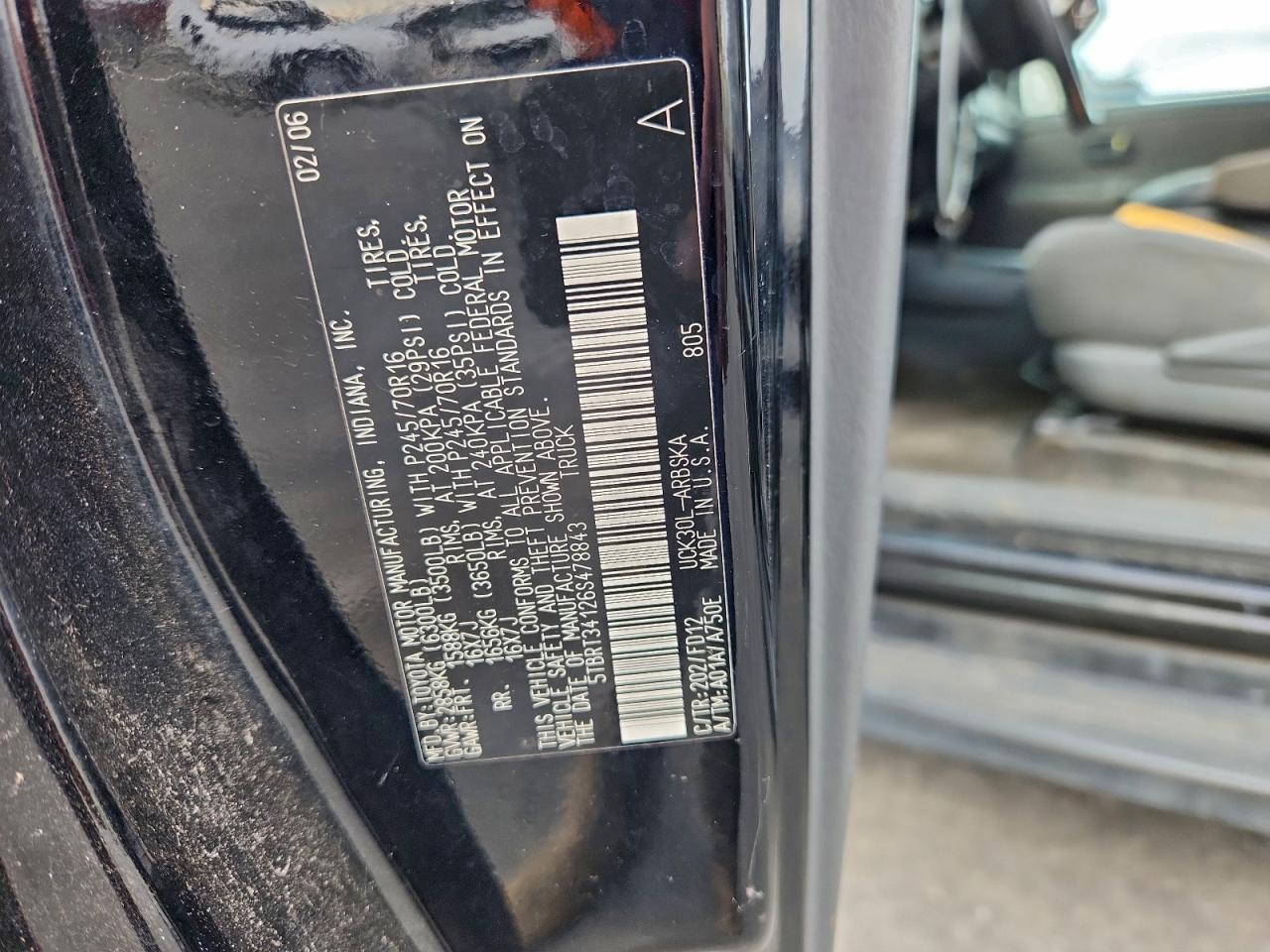 2006 TOYOTA TUNDRA ACCESS CAB SR5 photo 23