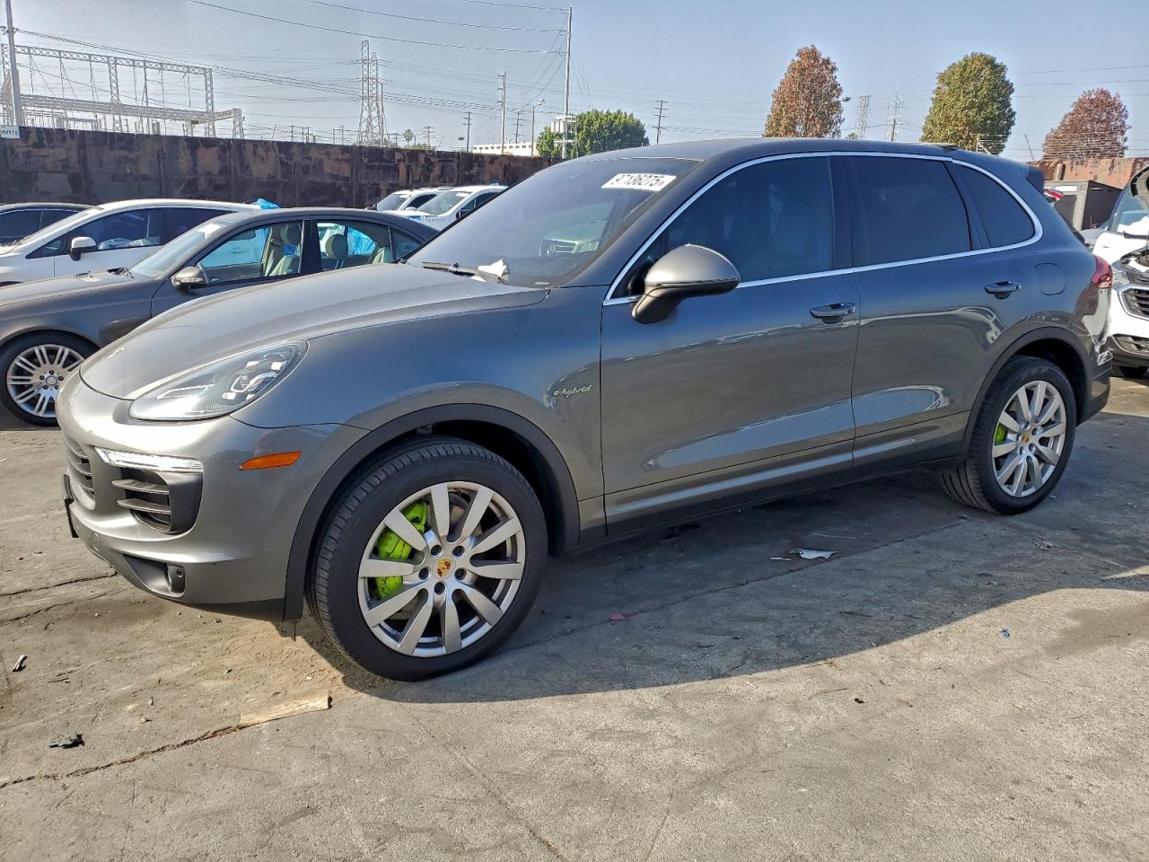 2016 PORSCHE CAYENNE SE HYBRID — MECHANICAL damage — photo 1