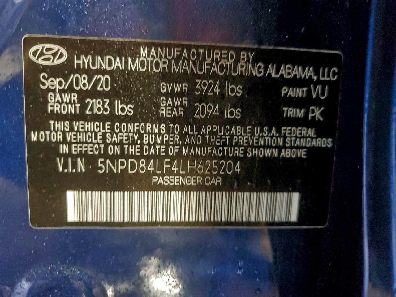 2020 HYUNDAI ELANTRA SEL photo 23