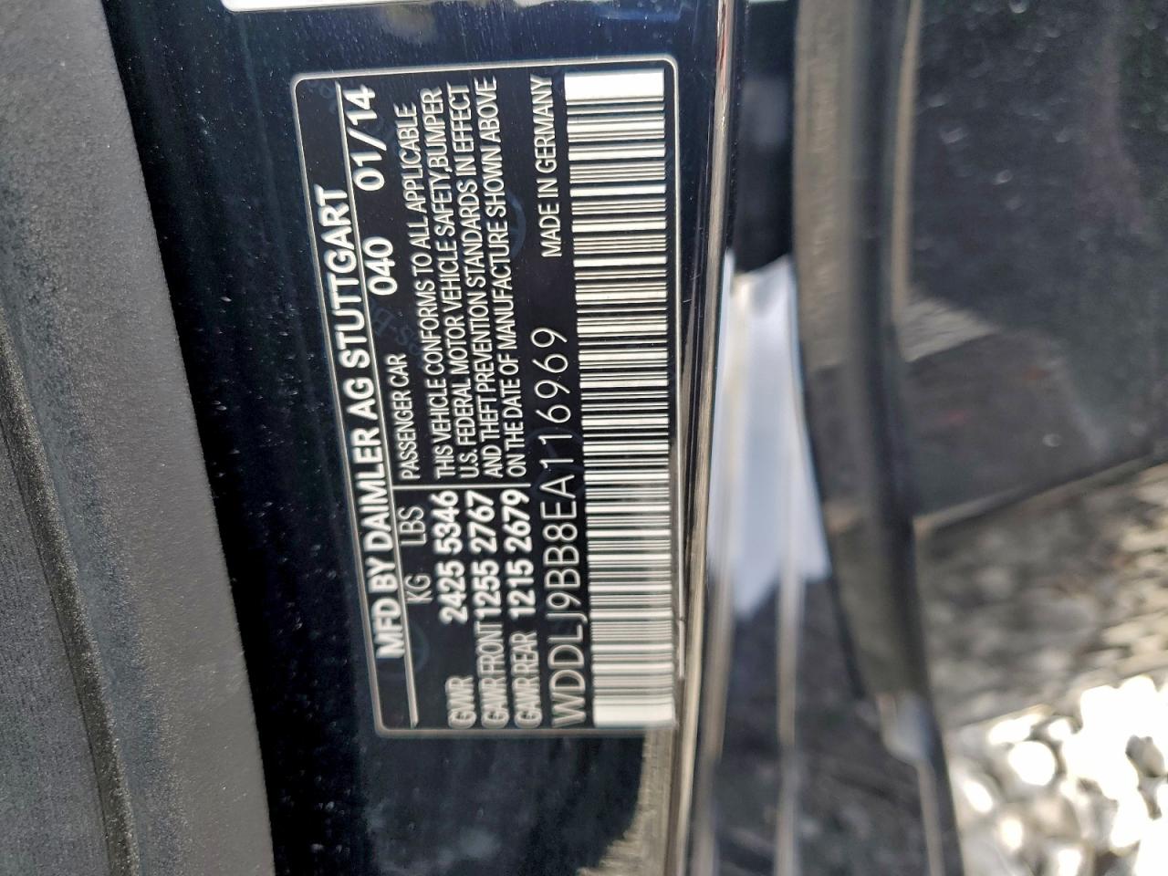 2014 MERCEDES-BENZ CLS 550 4MATIC photo 13