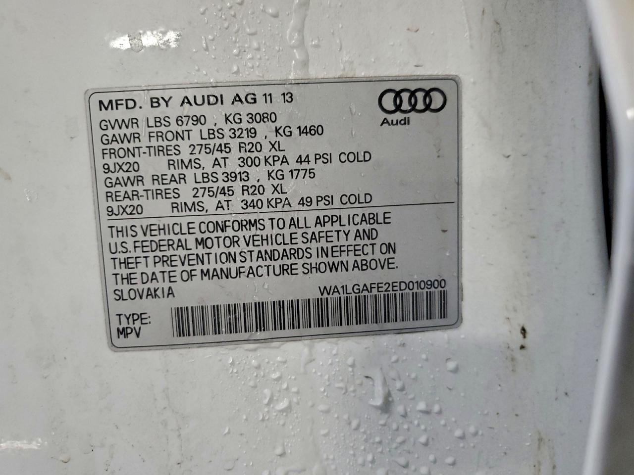 2014 AUDI Q7 PREMIUM PLUS photo 12