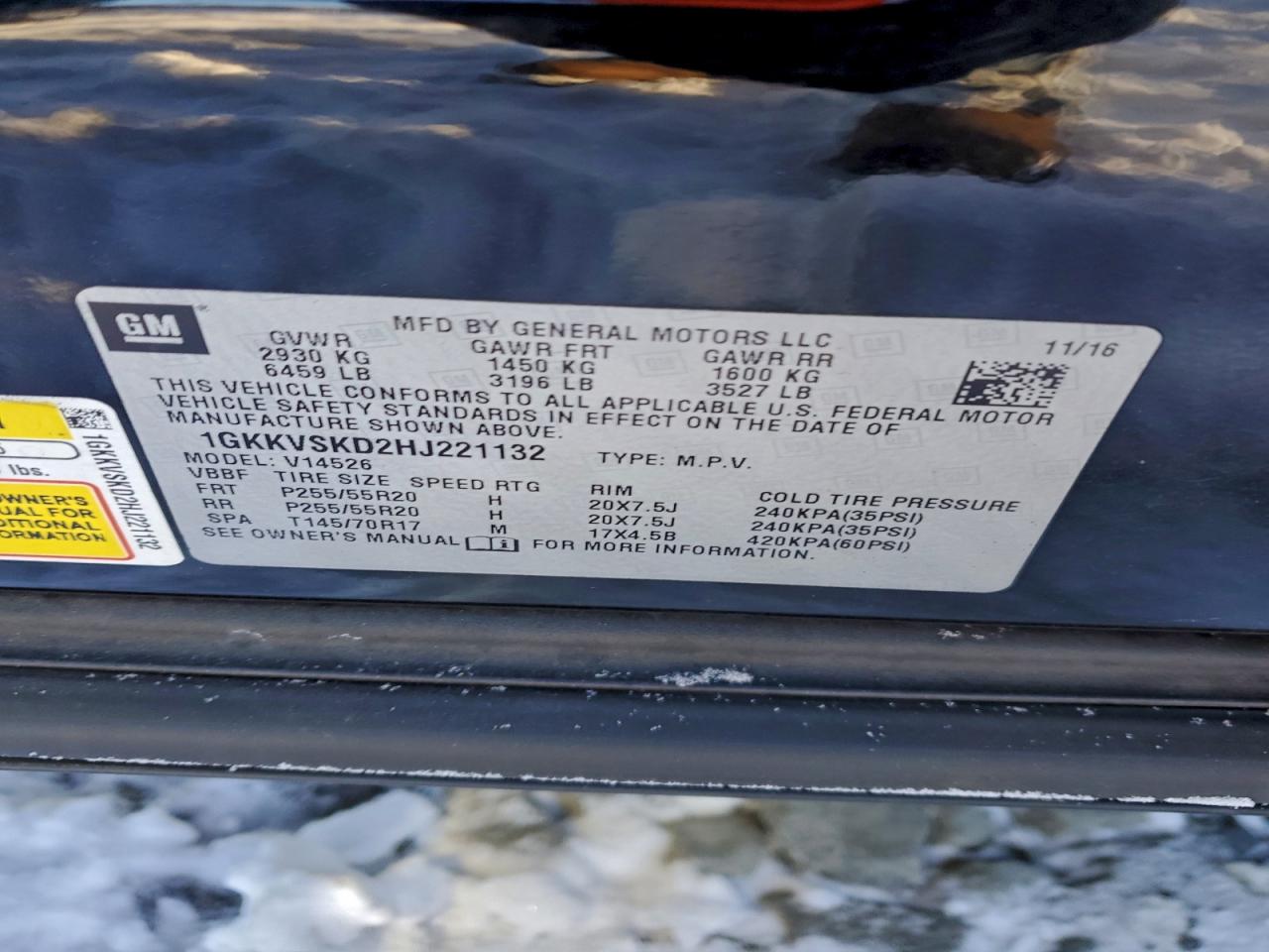 2017 GMC ACADIA LIMITED SLT-2 photo 25