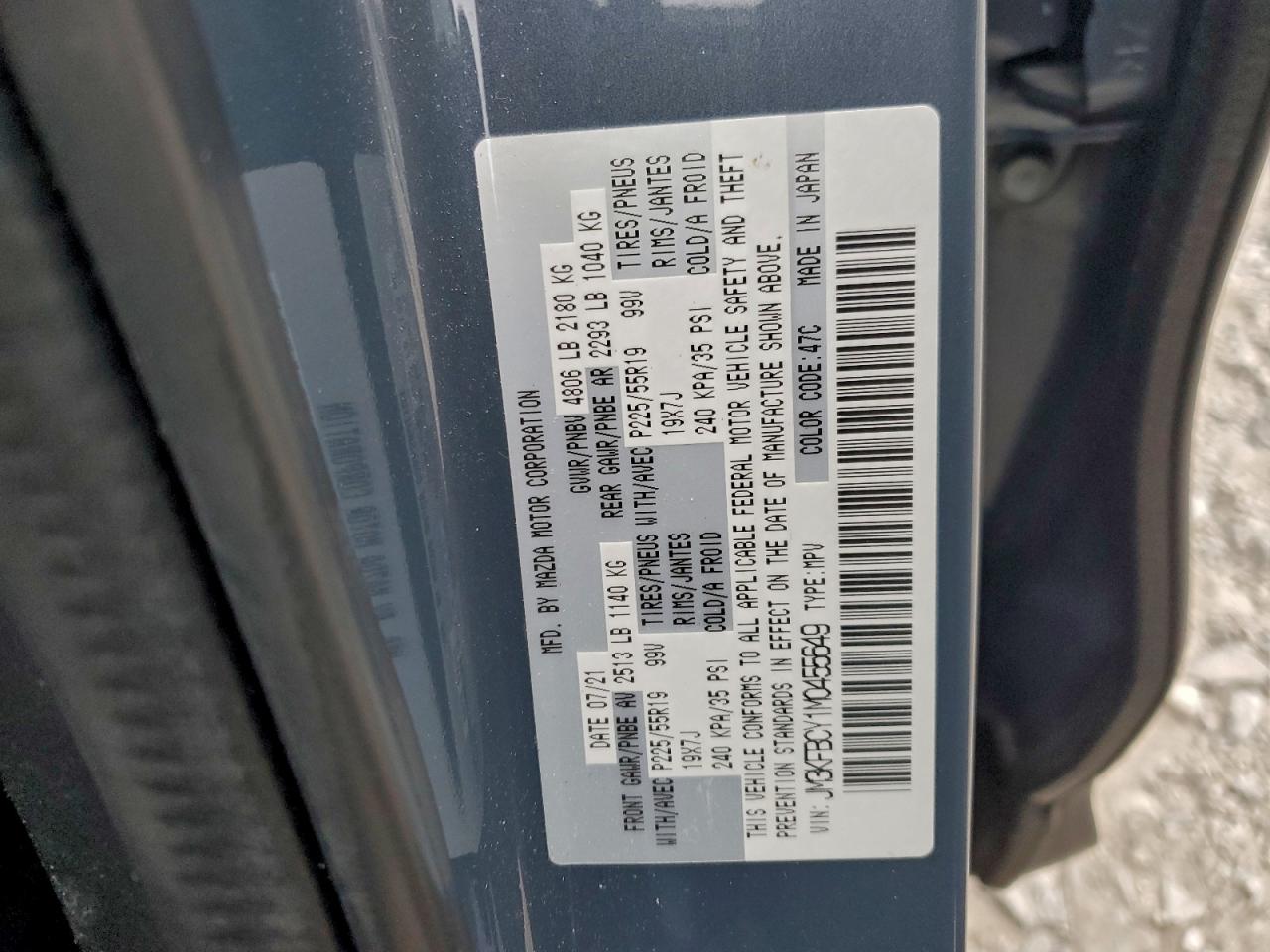 2021 MAZDA CX-5 CARBON EDITION photo 12
