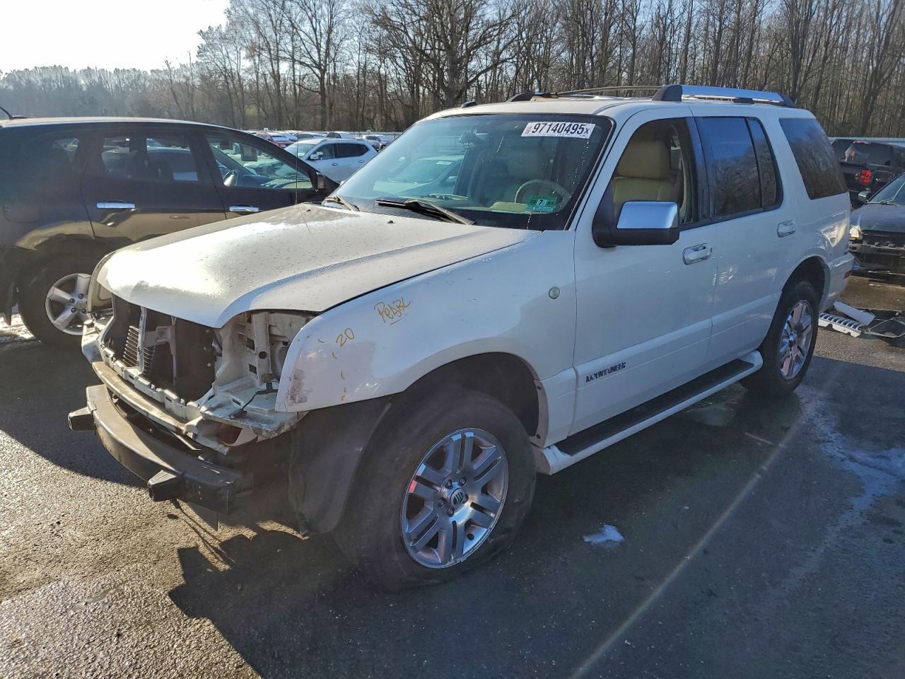 2008 MERCURY MOUNTAINEER PREMIER — FRONT END damage — photo 1