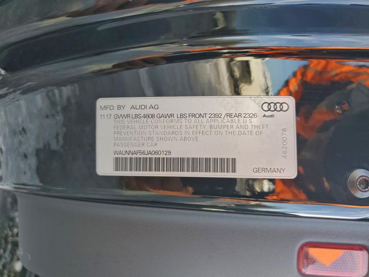 2018 AUDI A5 PREMIUM photo 23