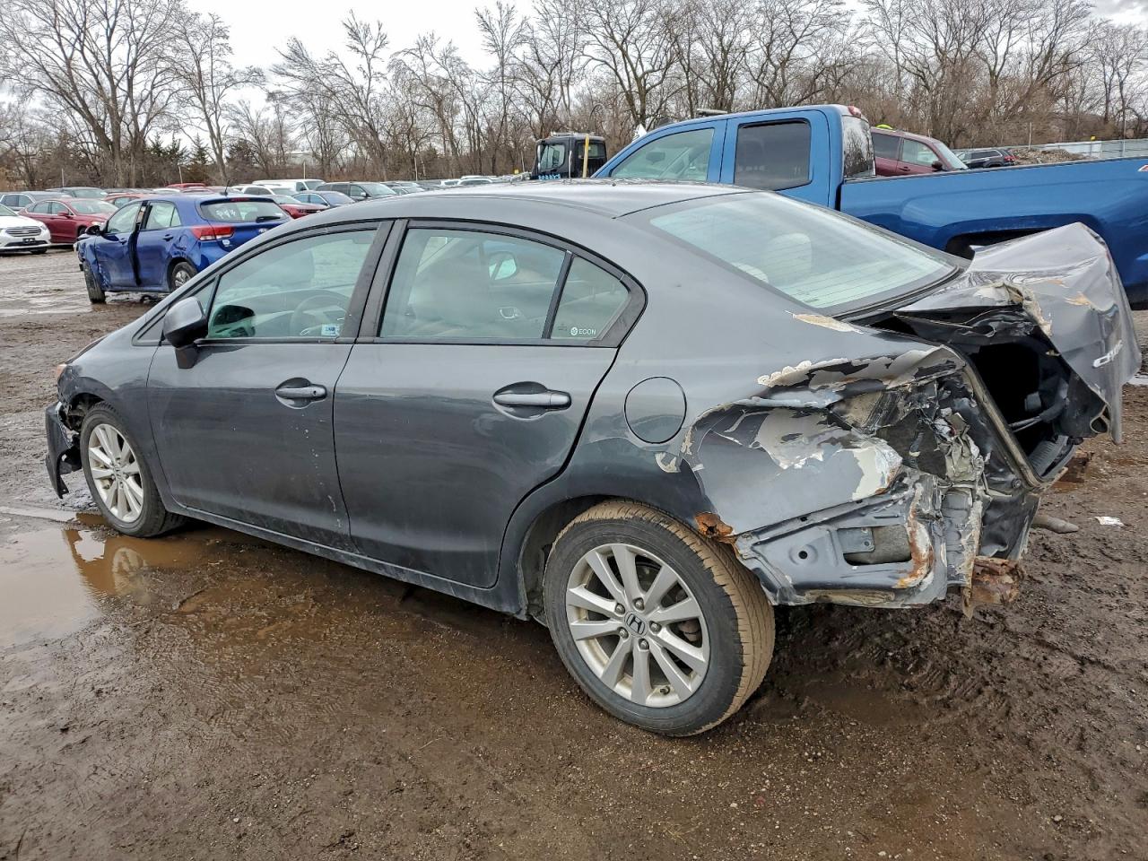 2012 HONDA CIVIC EX photo 2