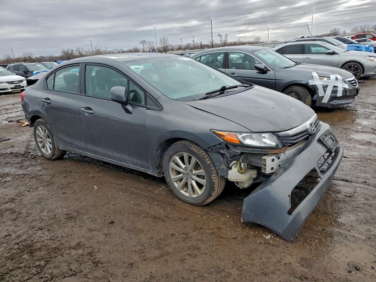 2012 HONDA CIVIC EX photo 4