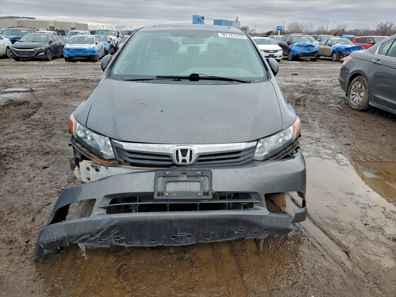 2012 HONDA CIVIC EX photo 5