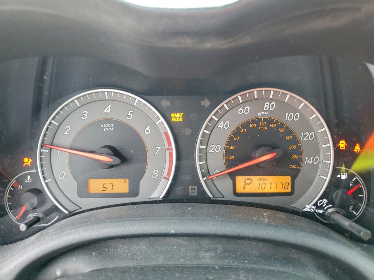2010 TOYOTA COROLLA BASE photo 9