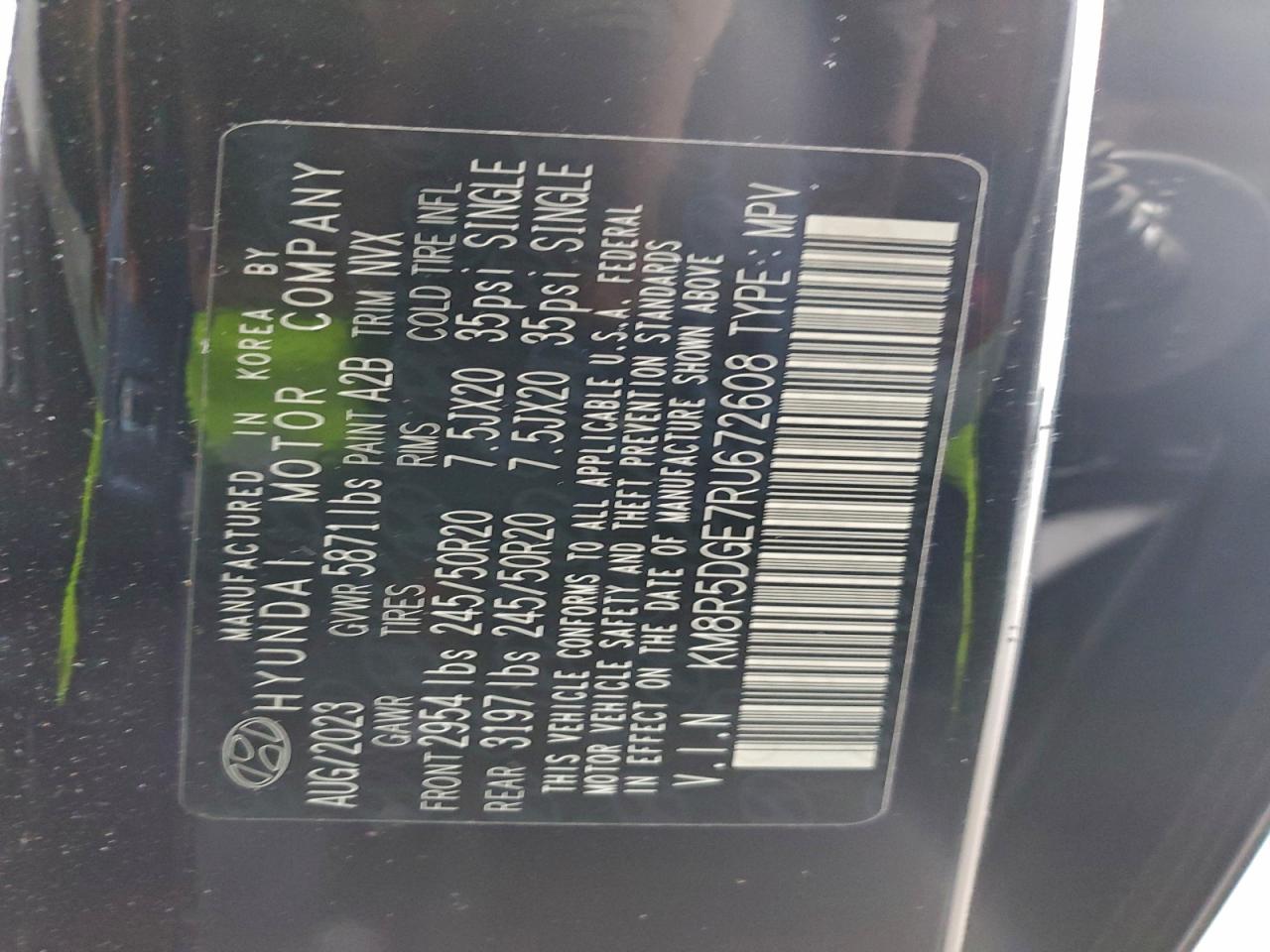 2024 HYUNDAI PALISADE LIMITED photo 14