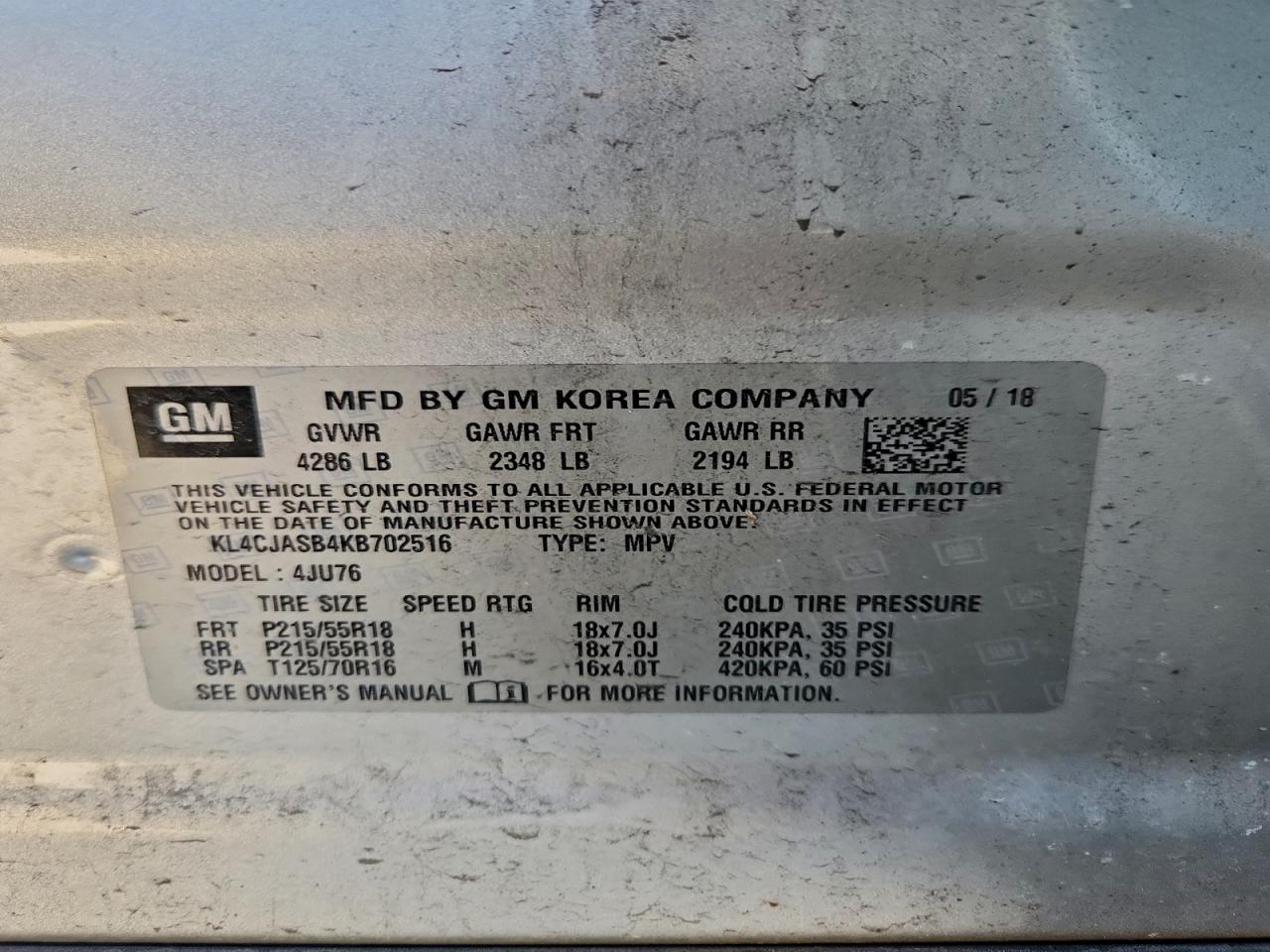 2019 BUICK ENCORE PREFERRED photo 13