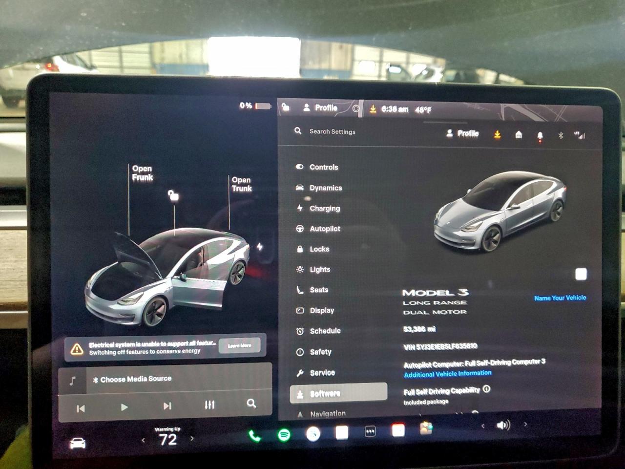 2020 TESLA MODEL 3 photo 9