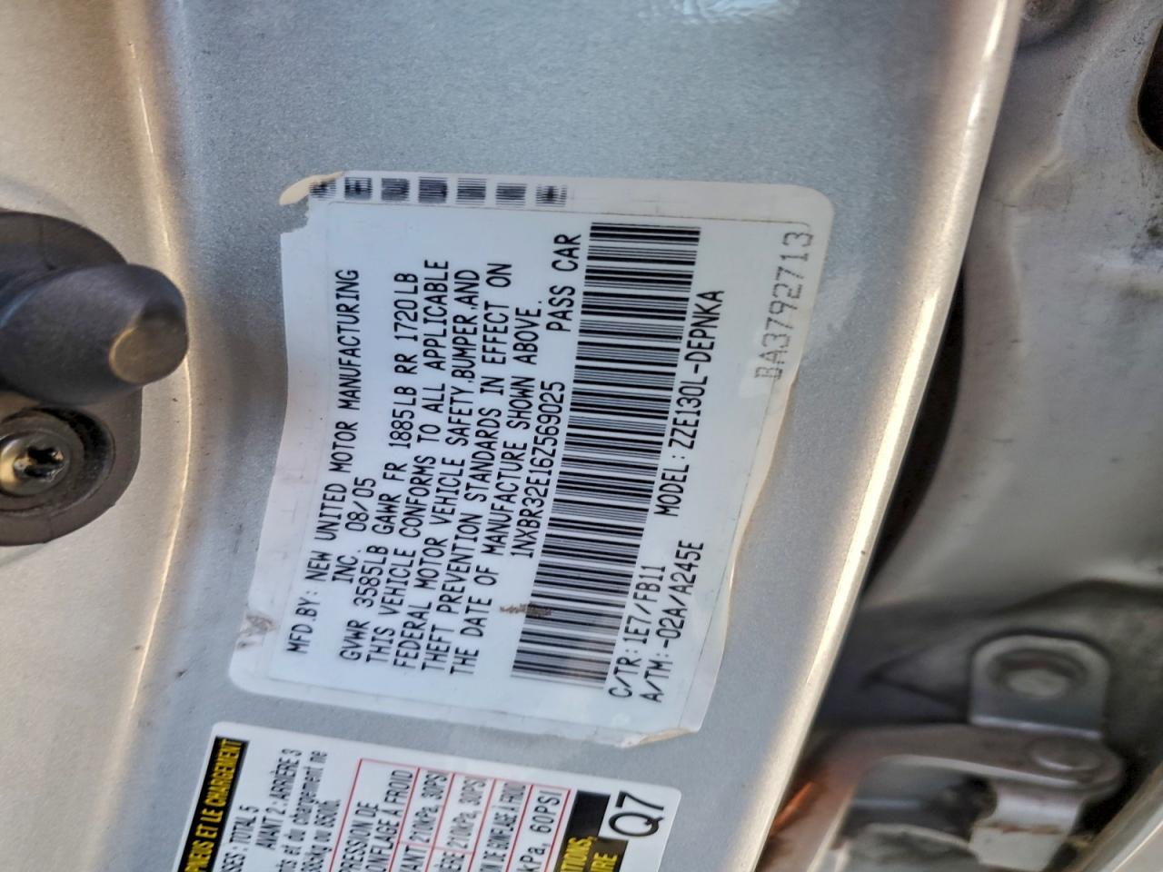 2006 TOYOTA COROLLA CE photo 37
