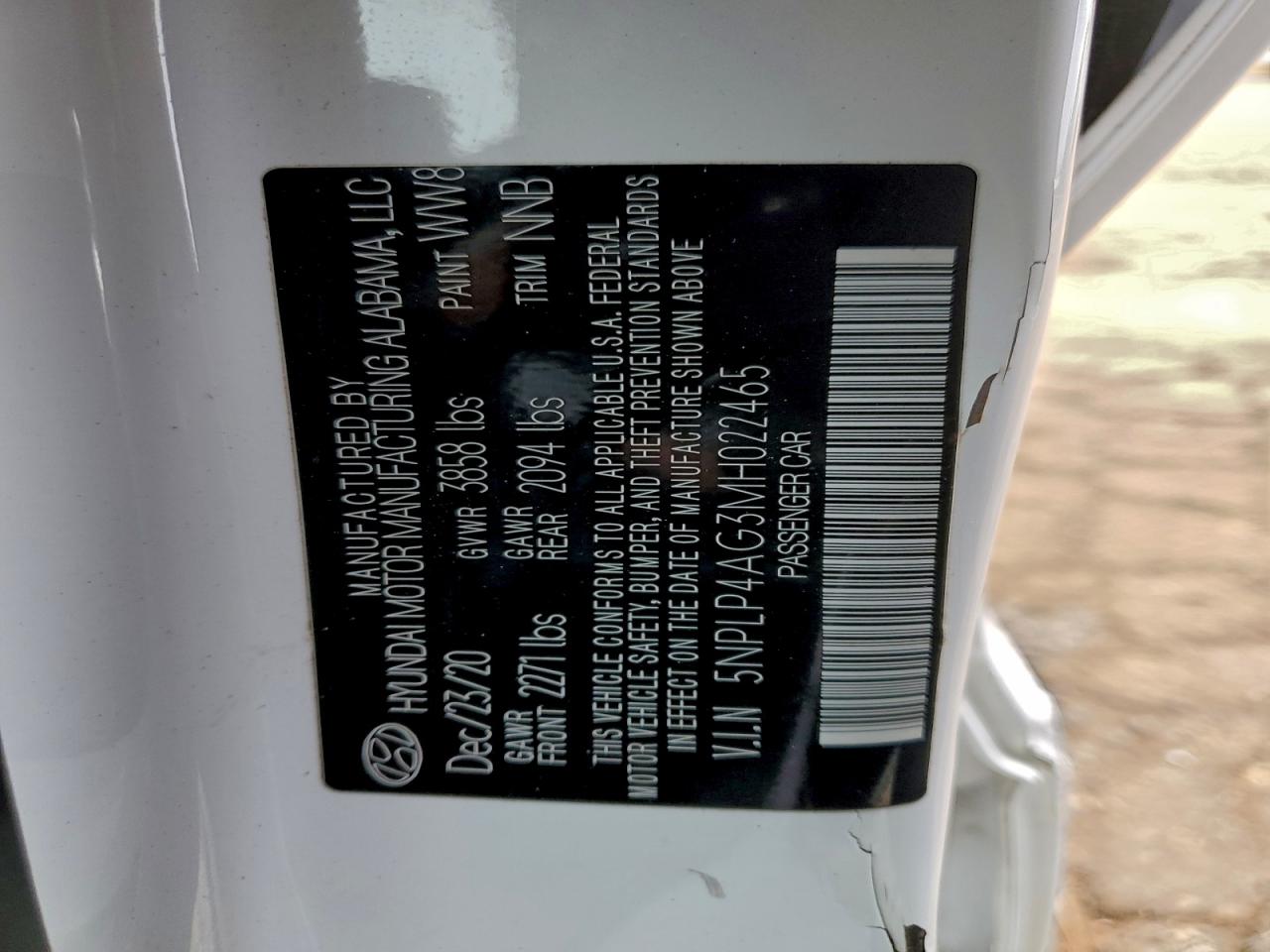 2021 HYUNDAI ELANTRA LIMITED photo 12